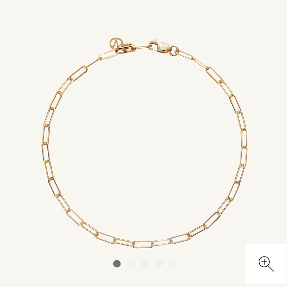 Mejuri Boyfriend Bold Bracelet 14k Yellow Gold
